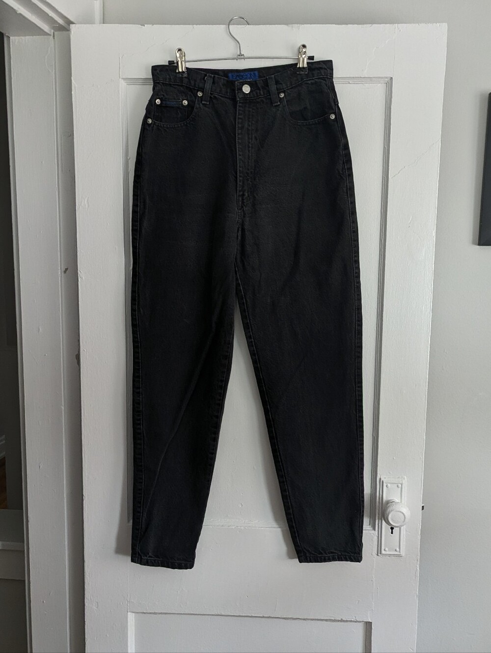 Vintage 90s Sasson Black High Waisted Jeans